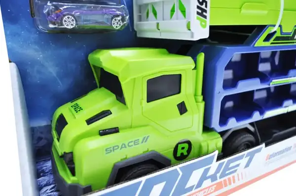 Автовоз з гірками і машинками в коробці CY-2228 р.53,5*10,5*26см купити недорого в Україні, фото 2