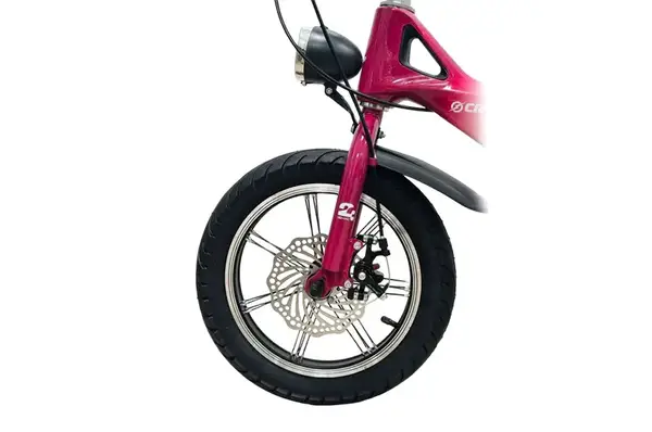 Дитячий велосипед Maraton Crussier ICONIC pink 14 дюймів, двоколісний купити недорого в Україні, фото 2