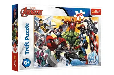Пазли - 100 елм. - 16431 "Марвел. Сила Месників", Trefl купити