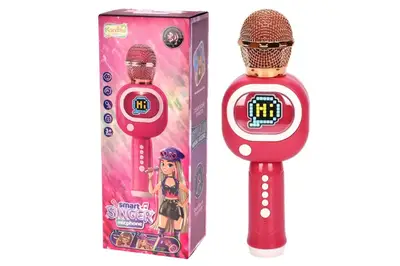 Мікрофон-караоке HY851-E bluetooth, в коробці р.24,5x10x7см YG Toys купити