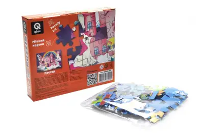 Пазли - 70 елм. - QB400-005 "Замок Єдинорогів" qbee купити