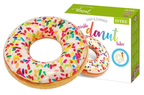 Круг надувний INTEX "Пончик" в коробці 56263 р.99см купити