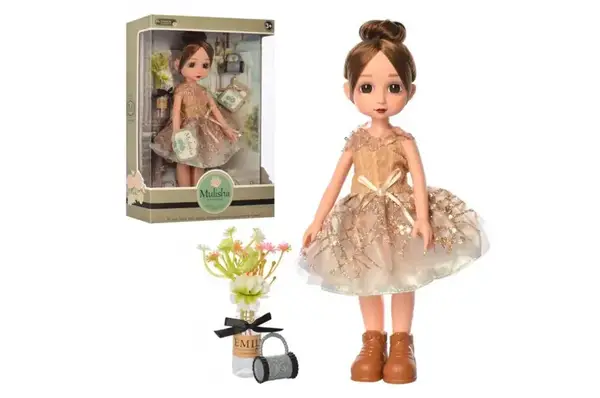 Лялька "Emily" "Mulisha" з аксесуарами QJ098C р.34*8*24см купити