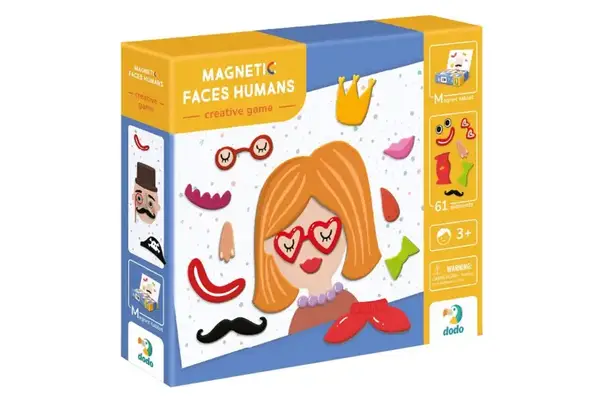 Розвиваюча гра 200208 "Магнітні обличчя" DoDo купити