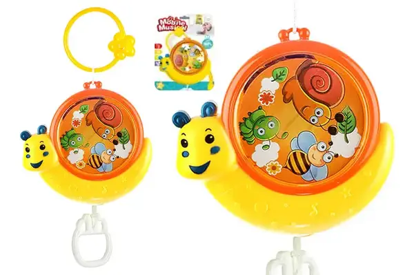 Брязкальце 7705 "Равлик" на блістері YG Toys купити