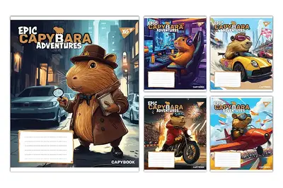Зошит 12 Лінія 767792 "Epic Capybara" Yes купити