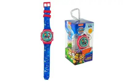 Годинник KH75/002L Paw Patrol зі світлом, дисплей бокс р.32x12,5x13 см купити