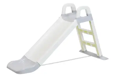 Гірка мала 0140/12 молочна з сірими вставками, для катання дітей, 140 см DOLONI купити