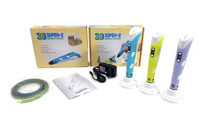 Набір 3D-ручка в коробці, P62-2 р.21,5x6x16,5см YG Toys купити