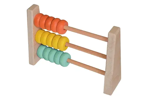 Дерев'яна гра "Рахівничка" 900132 IGROTECO купити недорого в Україні, фото 2