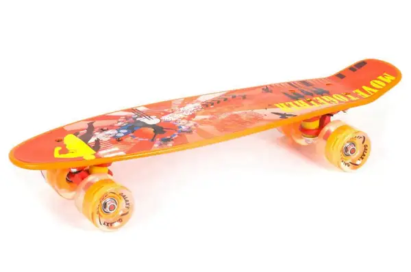 Скейт GSK-0003 пластик з малюнком PU світло 68*19 см 8 кольорів купити недорого в Україні, фото 6