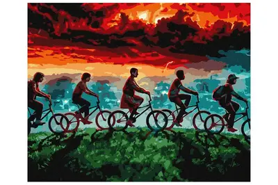 Набір для розпису по номерах KHO5224 "Подорож у невідоме" 40х50см IDEYKA купити