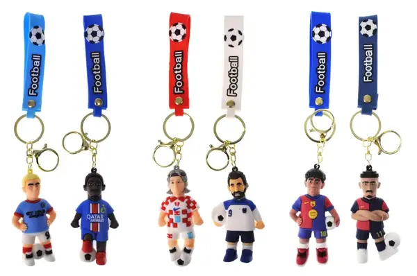 Брелок в наборі 111956 "Футболіст" 12 шт в упаковці, в асортименті (ціна за шт) купити