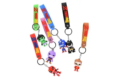 Брелок в наборі "Супергерої "12 шт в упаковці в асортименті (ціна за шт) купити