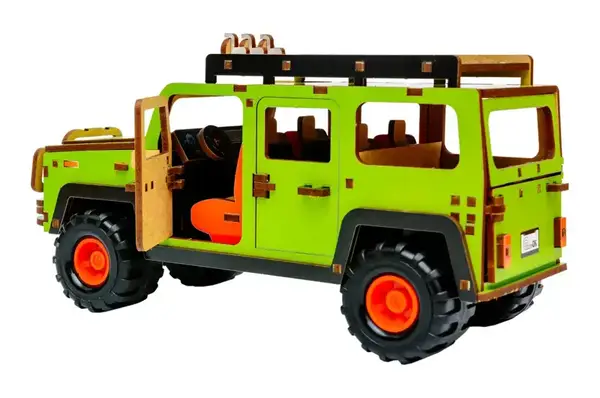 Конструктор Puz-00951 "Wood Rover", дерев'яний PuzzleOK купити недорого в Україні, фото 8