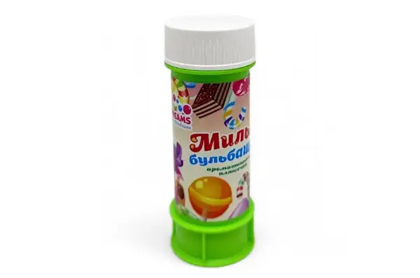 Бульбашки мильні "Ароматна пляшечка" 60мл в коробці 12шт E-4455 Dreams купити