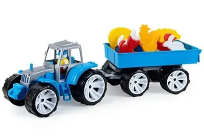 Трактор BAMS ФЕРМА з причіпом 007/12 BAMSIC купити