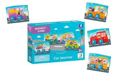 Магнітна гра "Автомобільна подорож" 200253 DoDo купити