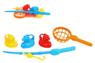 Набір для риболовлі 7594 вудка, сачок, 3 качечки ТЕХНОК купити