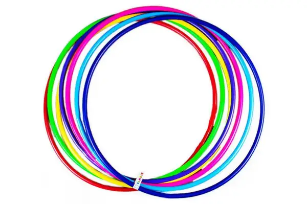 Обруч кольоровий 3 великий (82см) 0167 BAMSIC купити