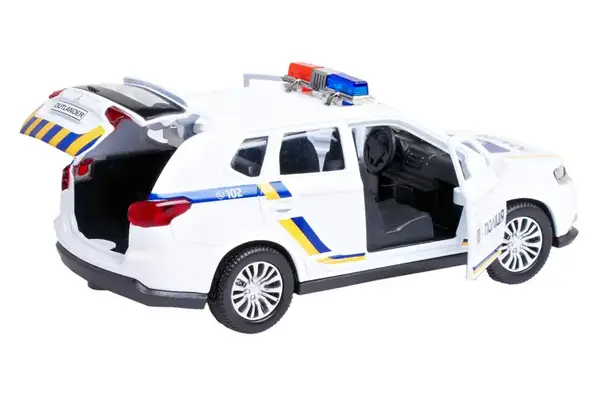 Автомодель - MITSUBISHI OUTLANDER POLICE (1:32) OUTLANDER-POLICE TECHNOPARK купити недорого в Україні, фото 4
