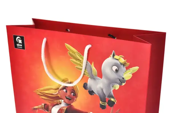 Пакет паперовий L QB004-206 "Тара Данкан" р.31x42x12 см qbee купити недорого в Україні, фото 4