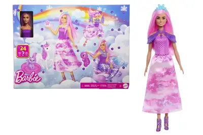 Адвент-календар "Фантастична трансформація" JFL66 Barbie купити