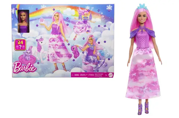 Адвент-календар "Фантастична трансформація" JFL66 Barbie купити