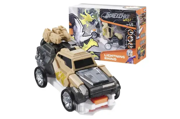 Машинка-трансформер EU685303 S4 L3 Лайтнінг Райно SCREECHERS WILD! купити