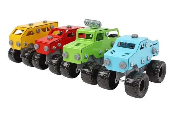 Конструктор металевий 9956 “Авто 4в1” 370 дет. ТЕХНОК купити недорого в Україні, фото 2