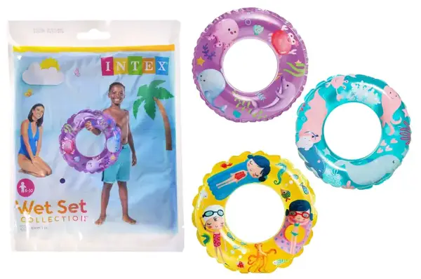 Круг надувний INTEX в кульку 59242 р.61см купити