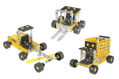 Конструктор металевий 9031 "Спецтехніка" 225 дет. в коробці ТЕХНОК купити