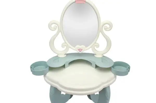 Косметичний столик з дзеркалом 1638 ментоловий, на ніжках, в коробці ТЕХНОК купити недорого в Україні, фото 8
