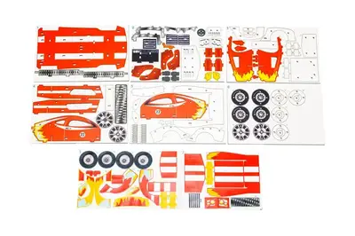 Конструктор Puz-00976 "Red Flame" дерев'яний PuzzleOk купити