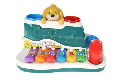 Піаніно дитяче D245 в коробці р.29x17,5x17,3 см YG Toys купити