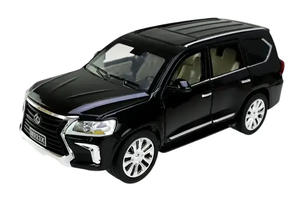 Машина металева AP7718 1:24,2 кольори, на батарейках, світло, звук, двері відкриваються, коробка 29x16x12,6 см АВТОПРОМ купити недорого в Україні, фото 3