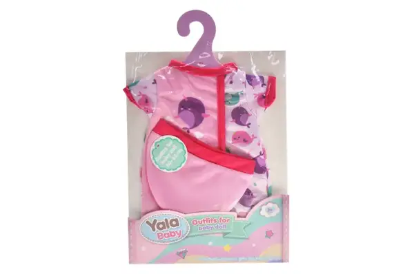Одяг для пупса в кульку YLC235B р.26*19*0,5см купити