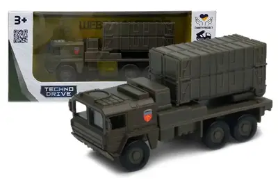 Модель серії "Шеврони Героїв" 250330W2 РЕАКТИВНА СИСТЕМА ЗАЛПОВОГО ВОГНЮ "96 ЗРБр" купити