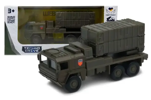 Модель серії "Шеврони Героїв" 250330W2 РЕАКТИВНА СИСТЕМА ЗАЛПОВОГО ВОГНЮ "96 ЗРБр" купити