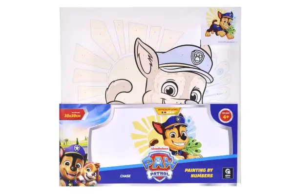Набір для розпису по номерах 30х30 см QB913-011 "Щенячий патруль: Гончик" qbee купити недорого в Україні, фото 3