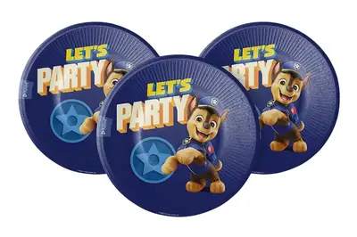 Паперові тарілки 24390 Paw Patrol "Чейз" сині, 18 см (6 шт) ТМ "funmi" купити