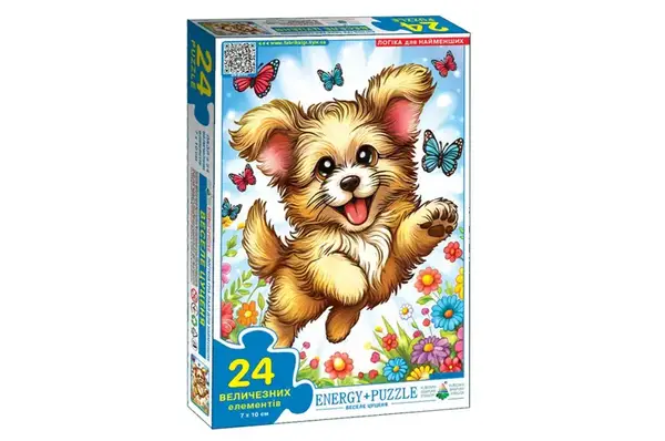Пазл 24 елем. "Веселе цуценя" КФІ купити