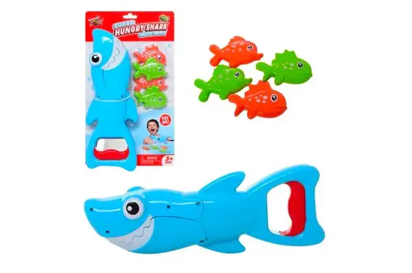 Іграшка для купання LT678 "Hungry Shark" на блістері р.34,2x19,7x5 см YG Toys купити