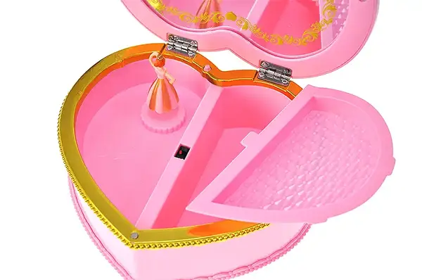 Музична скринька з дзеркальцем в коробці 9213 купити недорого в Україні, фото 2