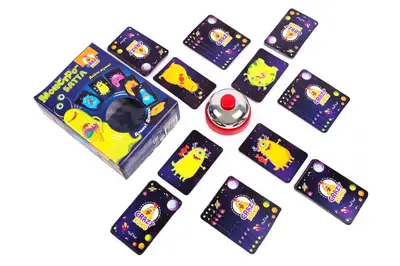 Настільна гра "Crazy Koko. Монстро-батл" з дзвоником VT8010-04 VladiToys купити