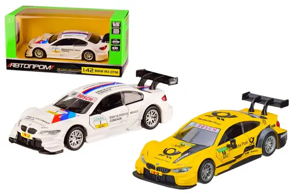 Машина металева "Автопром" 4314 1:42 BMW M3 DTM, відкриваються двері, коробка 14,5*6,5*7 см купити