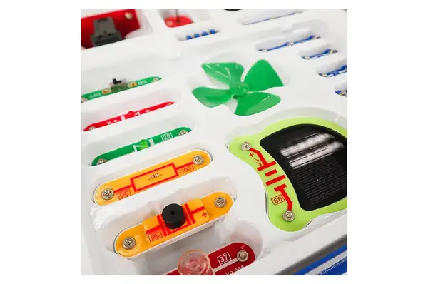 Конструктор електронний D70711 "АЛЬТЕРНАТИВНА ЕНЕРГІЯ" 50 схем DOKA купити недорого в Україні, фото 5