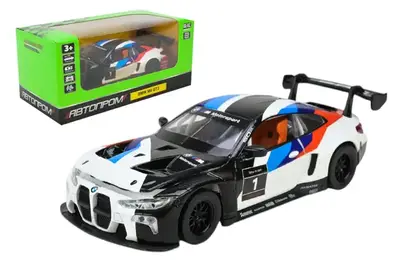 Машина металева АВТОПРОМ 68715AW 1:32 "BMW M4 GT3", батар, світло, звук, відкр.двері, у короб.18 *9* 8 см Машина металева АВТОПРОМ 68715AW 1:32 "BMW M4 GT3", батар, світло, звук, відкр.двері, у короб.18 *9* 8 см купити