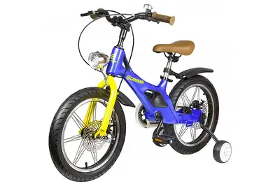Дитячий велосипед Crussier ICONIC blue 18 дюймів, двоколісний Maraton купити