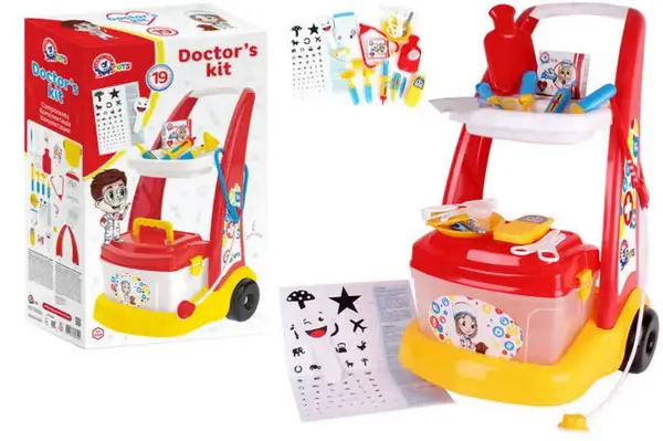 Візок 6504 з лікарським набором ТЕХНОК купити